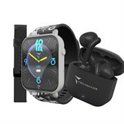 Techmade smartwach dreamer cassa white + belt black+belt write