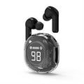 Techmade gembird auricolari in-ear tws trasparenti,neri