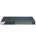 Switch hikvision smart l2 24*gb poe 370w ds-3e1528hp-si-24p2t2f