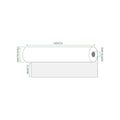 Rotolo carta per plotter 24" rot.pugliese 61cm 90gr 50mt cf.2pz
